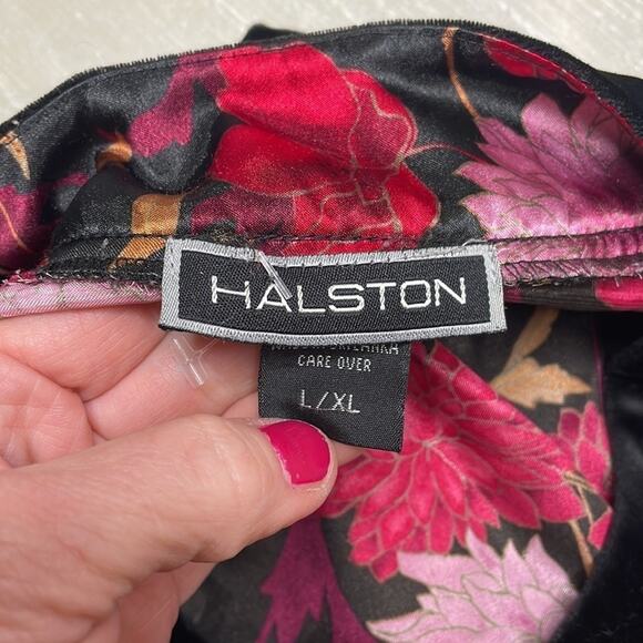 Vintage Halston geisha inspired dressing gown/robe - Picture 6 of 9